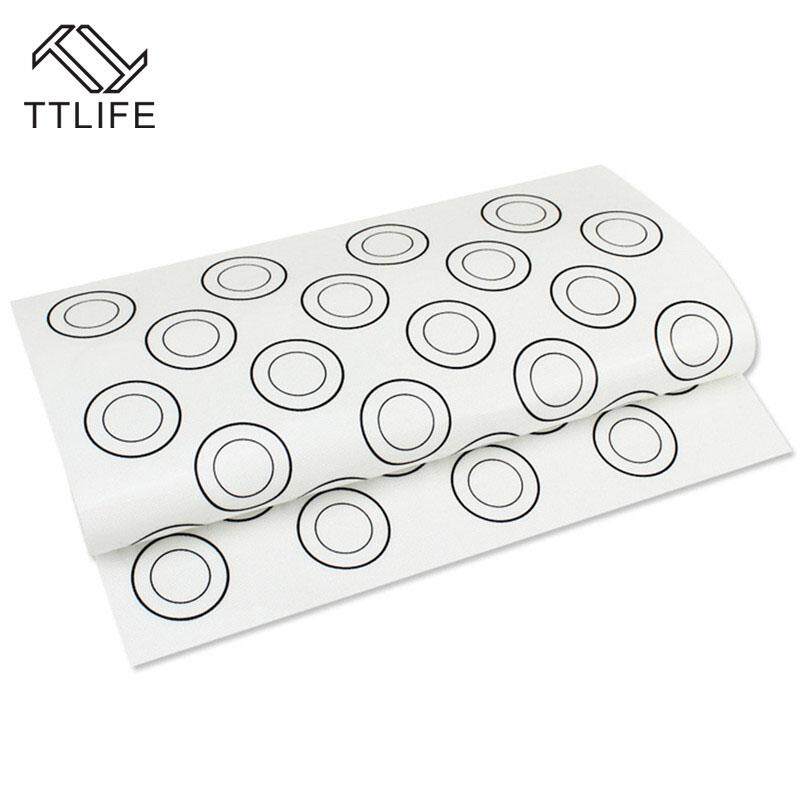 TTLIFE Baking DIY Large Size 40*30CM Pat Heat Insulation Non Stick Silicone Baking Mat Oven Pat Dough Pad Bakeware Kid Table Mat
