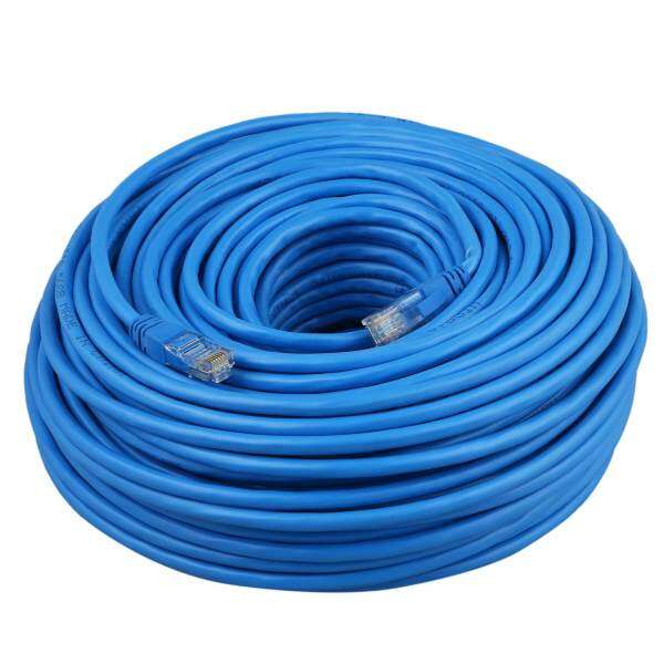 Flat CAT6 Ethernet 100M / 1000Mbps Patch Cable Network RJ45 PLAT In Wholesale 5M to 50MLength: 50M Cat6 Malaysia