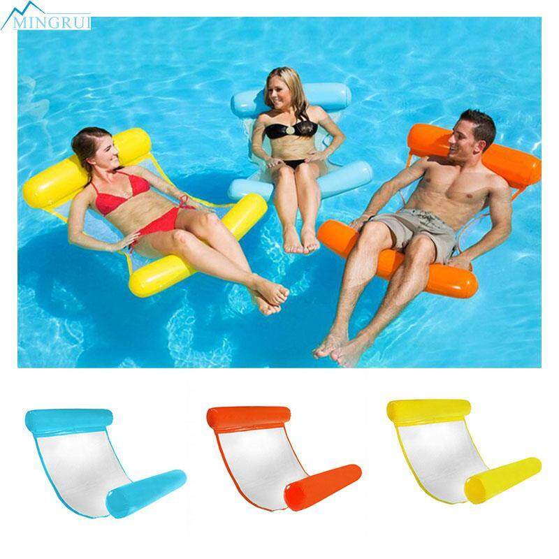 Mingrui Store PVC 4 Color Floating Chair Water Hammock Floating Bed Foldable Mingrui Store PVC 4 Color Floating Chair Water Hammock Floating Bed Foldable
