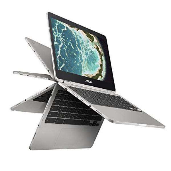 ASUS C302CA-DHM4 Chromebook Flip 12.5-inch Touchscreen Convertible Chromebook, Intel Core m3, 4GB RAM, 64GB Flash Storage, All-Metal Body, USB Type C, Corning Gorilla Glass, Chrome OS Malaysia