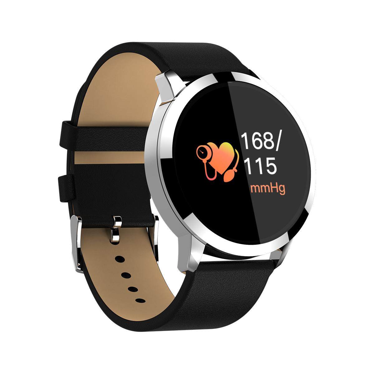 【Flash Deal】 Newwear Q8 0.95 นิ้วหน้าจอสี OLED ความดันโลหิต Heart Rate สมาร์ทวอท์ชสำหรับ Android IOS