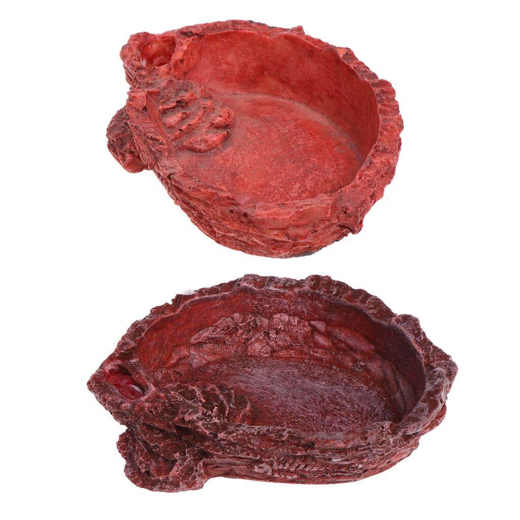 Reptile Turtle Feeder Food Water Feeding Bowl Resin Aquarium Ornament Scorpion Reptile Turtle Feeder Food Water Feeding Bowl Resin Aquarium Ornament Scorpion