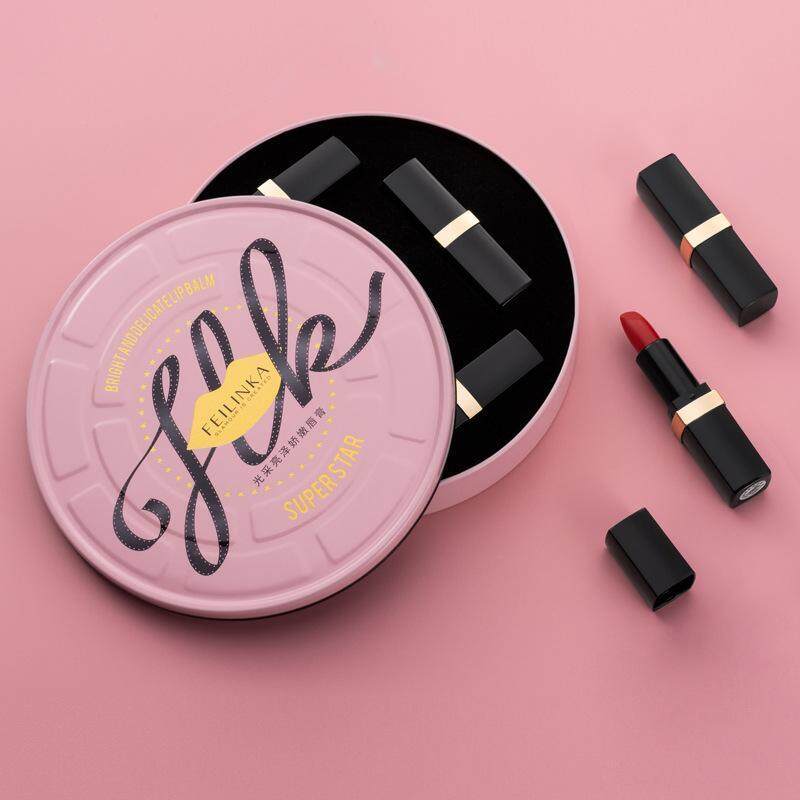 【5ชิ้น】Matte Lipstick Long-lasting Lipstick ลิปสติก 5ชิ้น/เซ็ท ใช้ง่าย ติดทน ของขวัญวันเกิด Lipstick matte lip long-lasting easy To make-up portable Cute Girls Birthday Gift