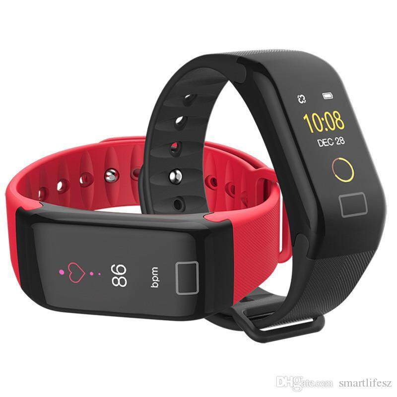 มาใหม่ล่าสุด F1 PLUS สี Smartband F601 Heart Rate นาฬิกาข้อมืออัจฉริยะเครื่องวัดความดันโลหิตฟิตเนส Pulsometro สร้อยข้อมืออัจฉริยะวัดจำนวนก้าว