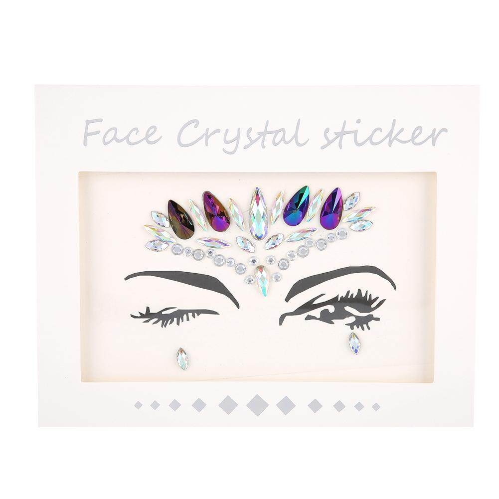 Adhesive Gems Temporary Tattoo Face Crystal Face Stickers Costume Party DIY Accessories 02 Adhesive Gems Temporary Tattoo Face Crystal Face Stickers Costume Party DIY Accessories 02
