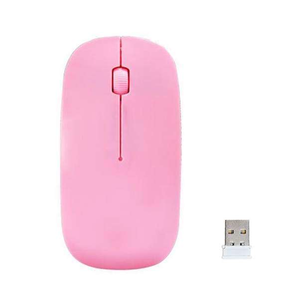 Portable Mini Optical Wireless Mouse 2.4Ghz With USB Receiver Thin Mice For Laptop Notebook PC Desktop Computer For Macbook Mac Malaysia
