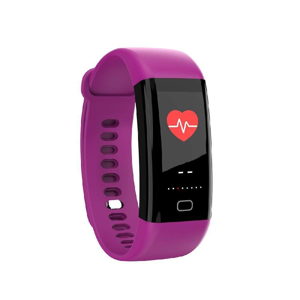 Jiuch F07 Heart Rate เครื่องวัดความดันโลหิต Smart เครื่องนับก้าวแบบกำไลฟิตเนสนาฬิกาข้อมือสมาร์ทวอชสำหรับ Xiaomi iPhone