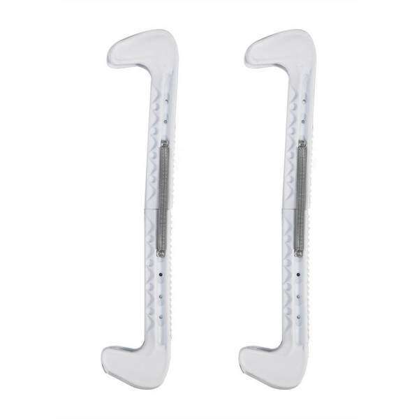 1 Pair Plastic Ice Skate Blade Protectors On Hard Concrete Ground (white) - intl