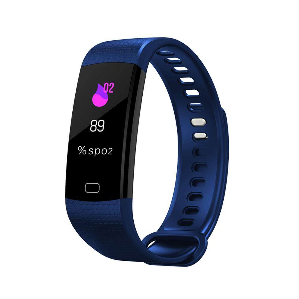 niceEshop 0.96 Inch Color Smart Sports Blood Pressure Heart Rate Bracelet, IP67 Waterproof Fashion Bracelet, Support Portable USB Direct Charge สายรัดข้อมือเพื่อสุขภาพ อุปกรณ์ไอทีสวมใส่ สี : Deep Blue-388827921 niceEshop 0.96 Inch Color Smart Sports Blood Pressure Heart Rate Bracelet, IP67 Waterproof Fashion Bracelet, Support Portable USB Direct Charge สายรัดข้อมือเพื่อสุขภาพ อุปกรณ์ไอทีสวมใส่ สี : Deep Blue-388827921