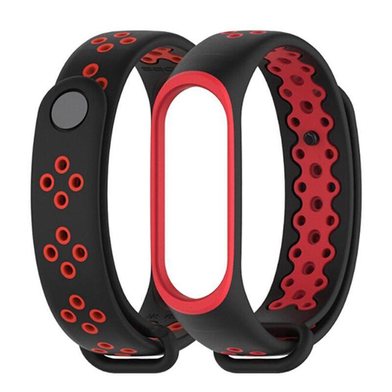 สร้อยข้อมือซิลิโคนสปอร์ตสายรัดข้อมือสำหรับวง Xiaomi Mi 3 นาฬิกาข้อมือแบบสมาร์ท สร้อยข้อมือซิลิโคนสปอร์ตสายรัดข้อมือสำหรับวง Xiaomi Mi 3 นาฬิกาข้อมือแบบสมาร์ท