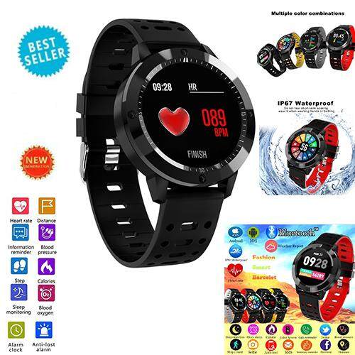 BINHO CF58 สมาร์ทวอท์ชนาฬิกากีฬาสำหรับบุรุษสมาร์ทสายรัดข้อมือ Fitness Tracker กำไลข้อมืออัจฉริยะ