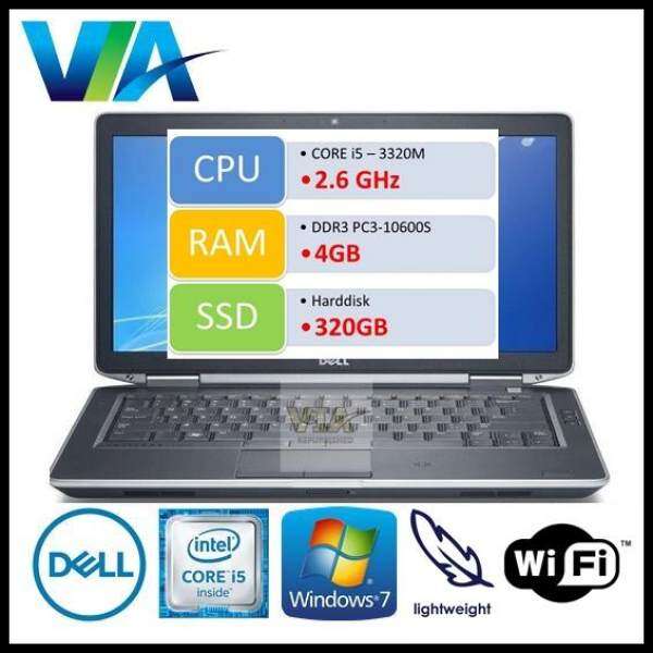 Refurb Dell Latitude E6230 Core i5/4Gb/320Gb/Win7/12.5 Malaysia