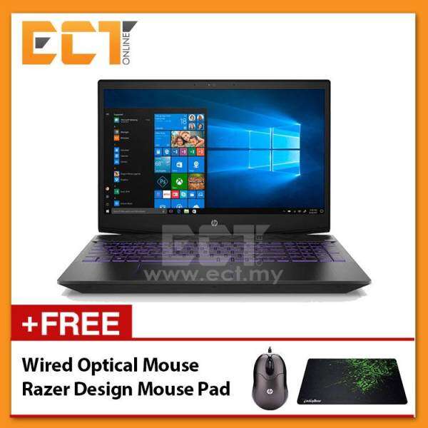 HP Gaming Pavilion 15-CX0078TX Laptop (i5-8300H 4.00GHz,1TB,4GB,NV GTX1050-2GB,15.6 FHD,W10) - Black Malaysia