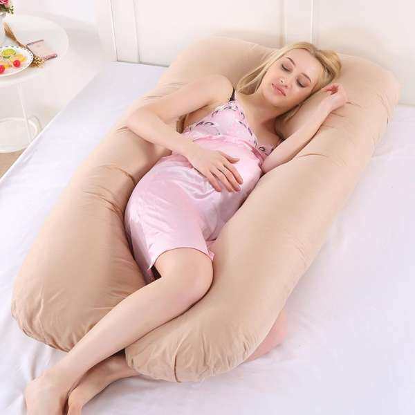 U Shape pregnancy comfortable pillows Maternity belt Body Character pregnancy Pillows pregnant Side Sleepers Waist Support Cushion 100% Cotton Pillows