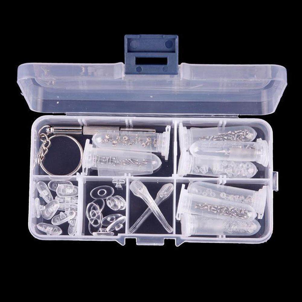 กระเป๋าสตรีทรงถังน็อตสกรูแผ่นครอบจมูก Optical เครื่องมือซ่อมแซม Kit ชุดสารพันสำหรับแว่นตาแว่นตากันแดด กระเป๋าสตรีทรงถังน็อตสกรูแผ่นครอบจมูก Optical เครื่องมือซ่อมแซม Kit ชุดสารพันสำหรับแว่นตาแว่นตากันแดด