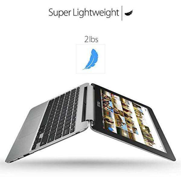 2018 Newest Premium High Performance Asus 10.1 Touchscreen Flip 2-in-1 Chromebook Rockchip RK3399 Processor 4GB RAM 16GB eMMC Hard Drive 802.11AC WIFI HDMI Webcam Bluetooth Chrome OS-Silver Malaysia