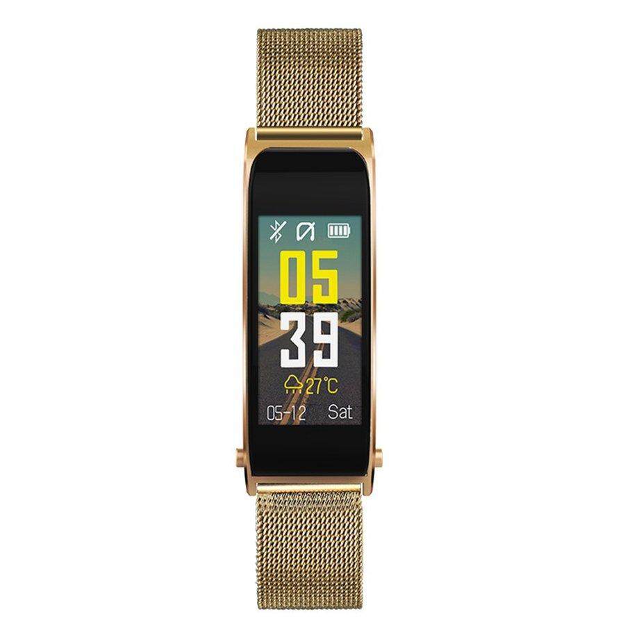 ERA Y6 Smart Fitness & กิจกรรมนาฬิกา สายรัดข้อมือเพื่อสุขภาพ อุปกรณ์ไอทีสวมใส่ สี : GOLD สายรัดเหล็ก-389981387 ERA Y6 Smart Fitness & กิจกรรมนาฬิกา สายรัดข้อมือเพื่อสุขภาพ อุปกรณ์ไอทีสวมใส่