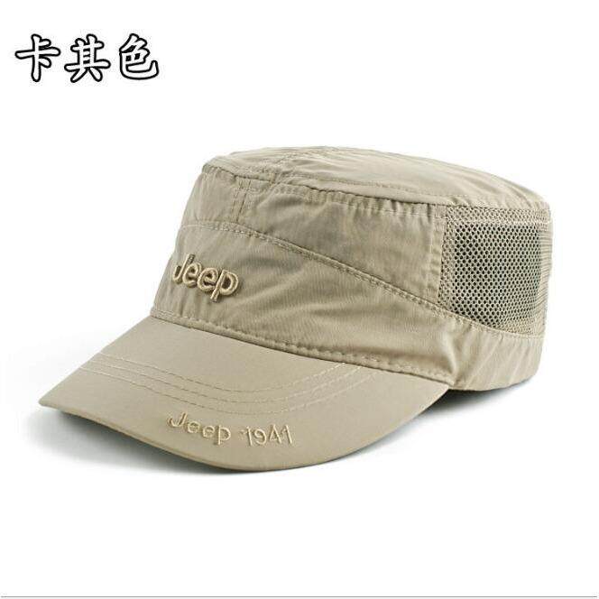 JEEP Men หมวกสตรีบังแดดกลางแจ้งกีฬาโค้งหมวกเบสบอลใส่กับหลัง - INTL