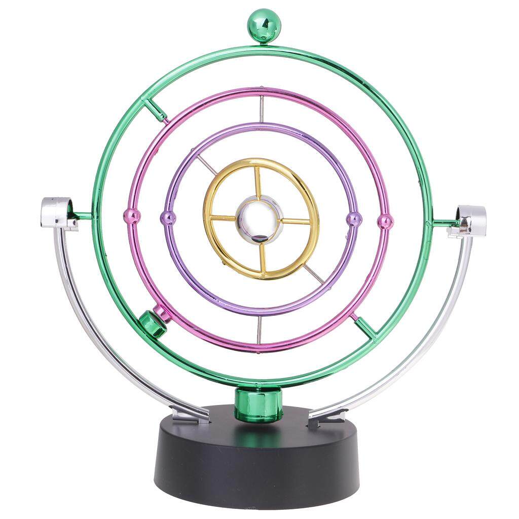 Miracle Shining Colorful Cosmos Asteroid Revolving Perpetual Motion Machine Gadget- Green Miracle Shining Colorful Cosmos Asteroid Revolving Perpetual Motion Machine Gadget- Green