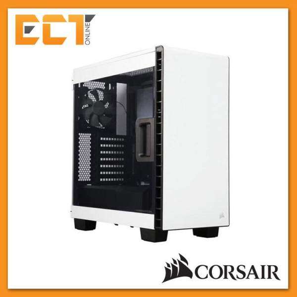 Corsair Carbide Series Clear 400C Compact Mid-Tower Case - White/ Black Malaysia