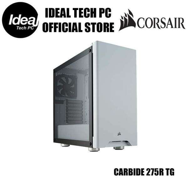Corsair Carbide 275R TG (Black/White) Malaysia