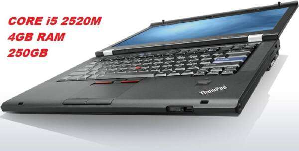 (REFURBISHED)LENOVO T420 INTEL CORE i5 2520M VPRO 2.5GHZ /4GB DDR3/250GB HDD/INTEL HD GRAPHIC/14LED SCREEN/WIN 7 PRO Malaysia