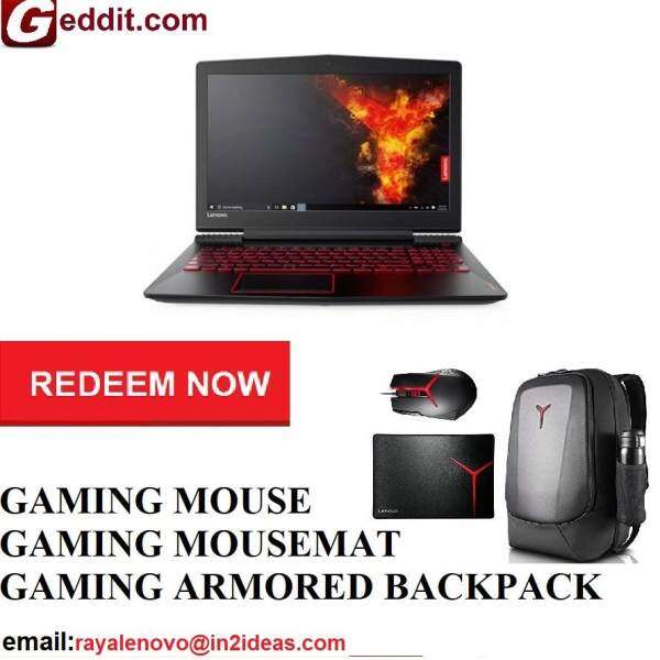 LENOVO Y720-15IKB GAMING NOTEBOOK 80VR00G3MJ (i7-7700HQ,8GB,GTX1060 6GB,2TB+256SSD,15.6 FULL-HD IPS,WIN10,2 YRS ONSITE) Malaysia