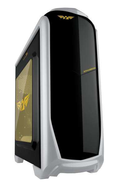 GENUINE ARMAGGEDDON ZETATRON T9X GAMING CHASSIS BLACK COATED CHASIS SEE THRU SIDE PANEL STEEL STRUCTURE WITHOUT PSU Malaysia