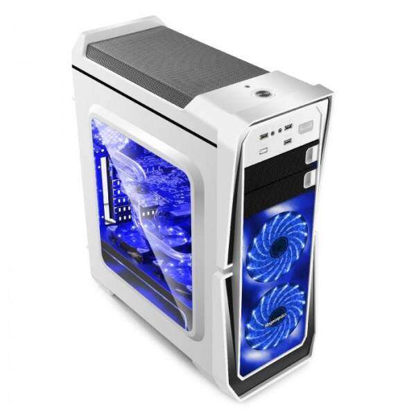 SEGOTEP GANK WHITE WITH 2 BLUE LED FAN Malaysia