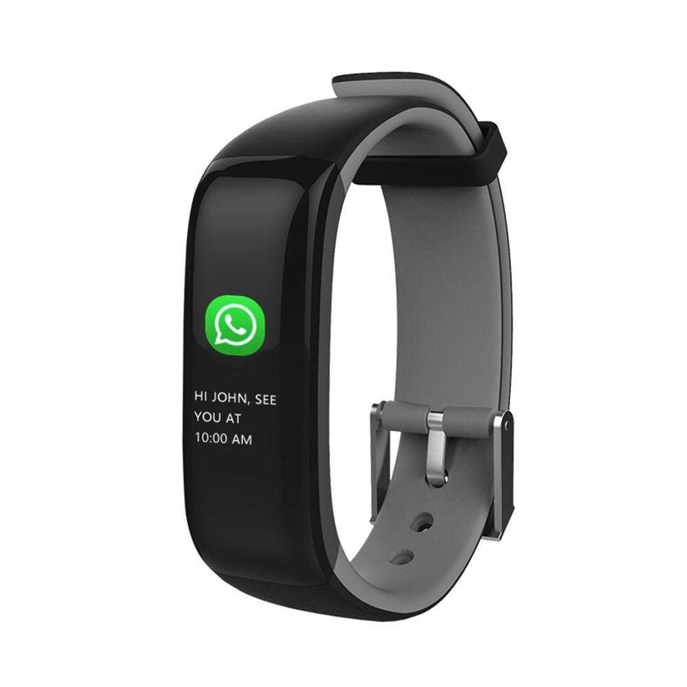 niceEshop Smart Band Watchband Health Fitness Tracker With Heart Rate Monitor And Blood Pressure Sports Smart Wristband Pedometer Smart Bracelet Bluetooth Smart Watch For IOS Android Phone สายรัดข้อมือเพื่อสุขภาพ อุปกรณ์ไอทีสวมใส่ สี : เทา-388824962 niceEshop Smart Band Watchband Health Fitness Tracker With Heart Rate Monitor And Blood Pressure Sports Smart Wristband Pedometer Smart Bracelet Bluetooth Smart Watch For IOS Android Phone สายรัดข้อมือเพื่อสุขภาพ อุปกรณ์ไอทีสวมใส่
