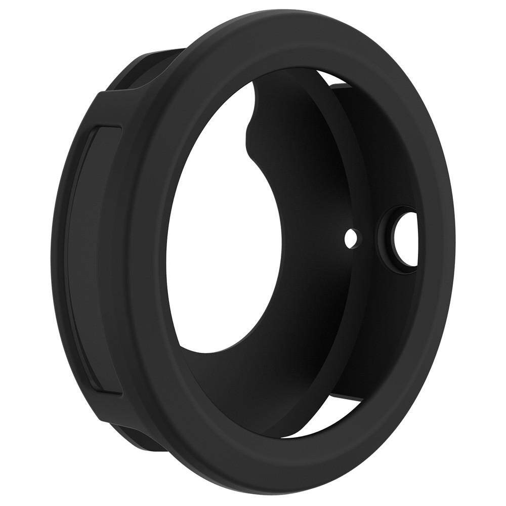 Qyshop Silicone Protector Case Cover Shell For Garmin Vivoactive 3 Smart Watch BK