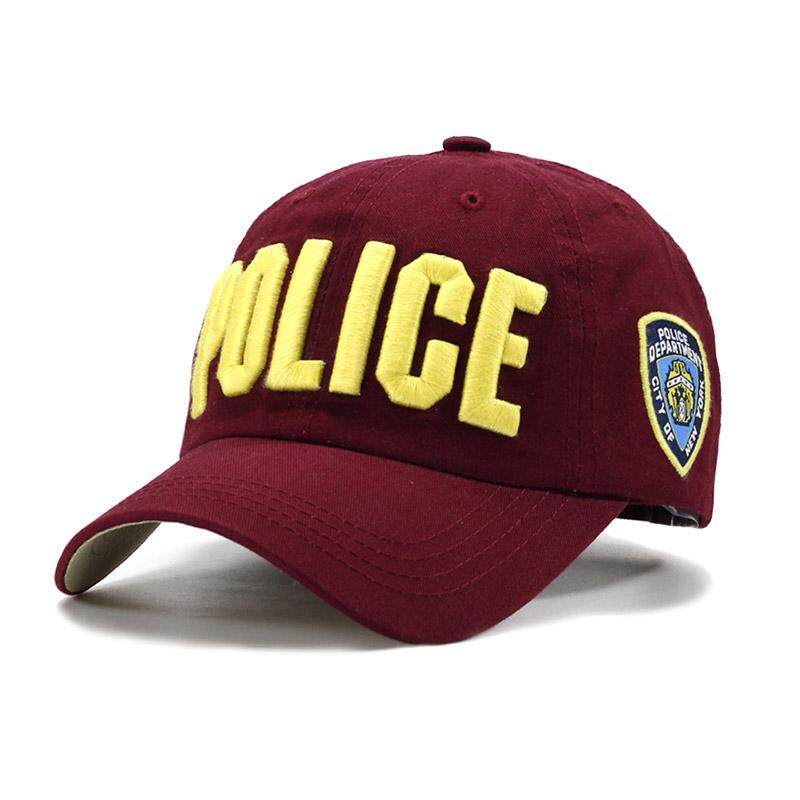 หมวกเบสบอลตัวอักษร Leisure เย็บปักถักร้อยตำรวจหมวกเบสบอลแบบ Snapback หมวกสำหรับผู้ชายผู้หญิง, หมวกแก๊ปลายกระดูก Snap Back, casquette Enfant หมวกเบสบอลตัวอักษร Leisure เย็บปักถักร้อยตำรวจหมวกเบสบอลแบบ Snapback หมวกสำหรับผู้ชายผู้หญิง, หมวกแก๊ปลายกระดูก Snap Back, casquette Enfant