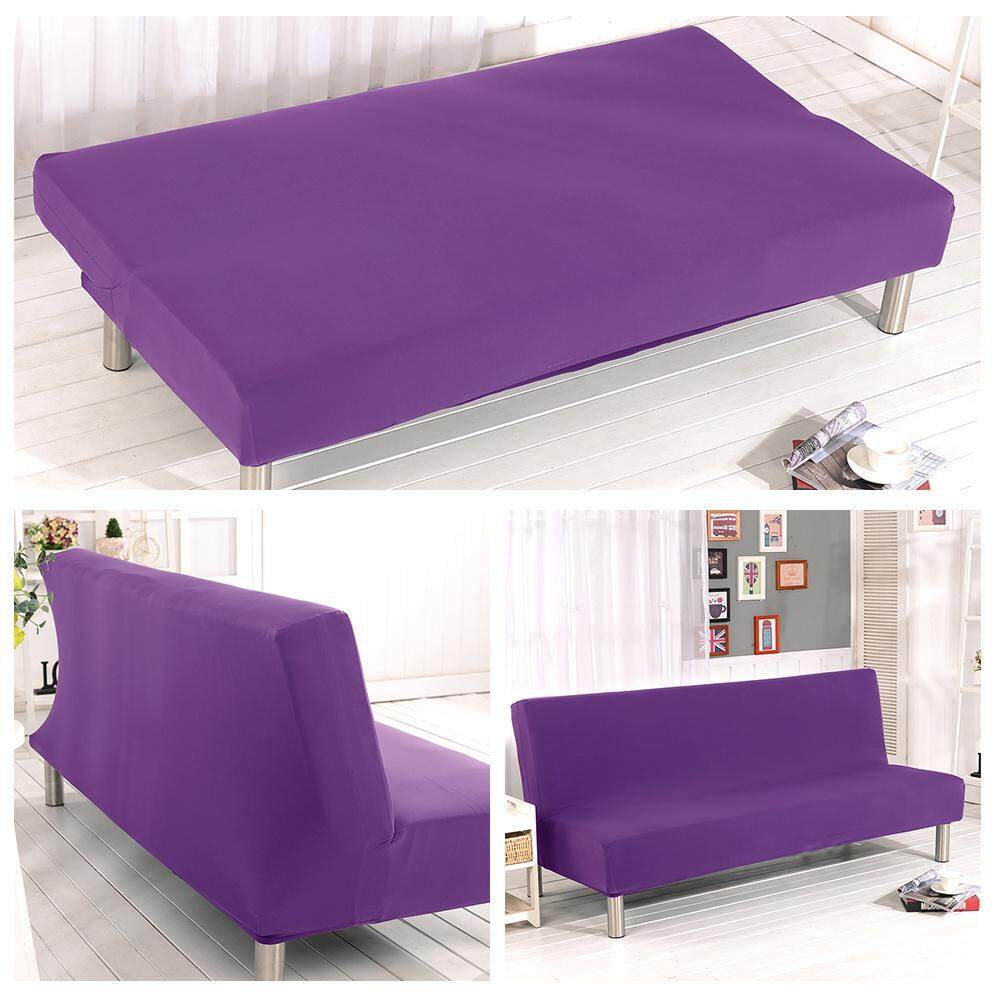 RYT Solid สีถอดได้ All - Inclusive พับยืดโซฟาแบบเตียงผ้าคลุมโซฟา Protector Slipcover ไม่มีแขน 1 ที่นั่ง RYT Solid สีถอดได้ All - Inclusive พับยืดโซฟาแบบเตียงผ้าคลุมโซฟา Protector Slipcover ไม่มีแขน 1 ที่นั่ง