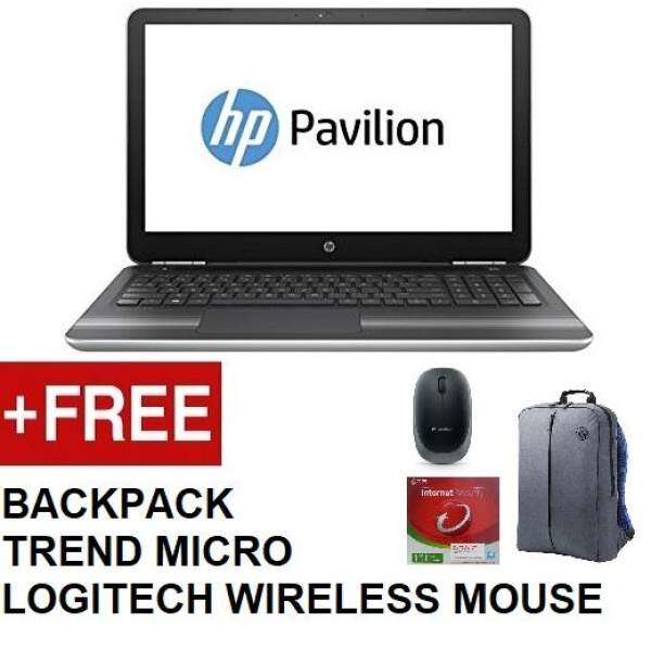 HP 15-DA0006TX / HP 15-DA0007TX (i5-8250u,4GB DDR4,1TB,DVD,WIN10,MX110 2GB,2YEARS WARRANTY,BLACK / SILVER) FREE BACKPACK+TREND MICRO+LOGITECH WIRELESS MOUSE Malaysia