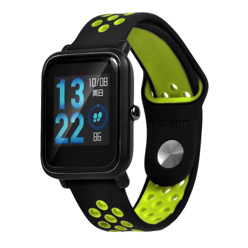Delicacy บลูทูธ ScreenLightweight Ventilate สายรัดข้อมือสำหรับ huami amazfit BIP นาฬิกาเยาวชน Delicacy บลูทูธ ScreenLightweight Ventilate สายรัดข้อมือสำหรับ huami amazfit BIP นาฬิกาเยาวชน