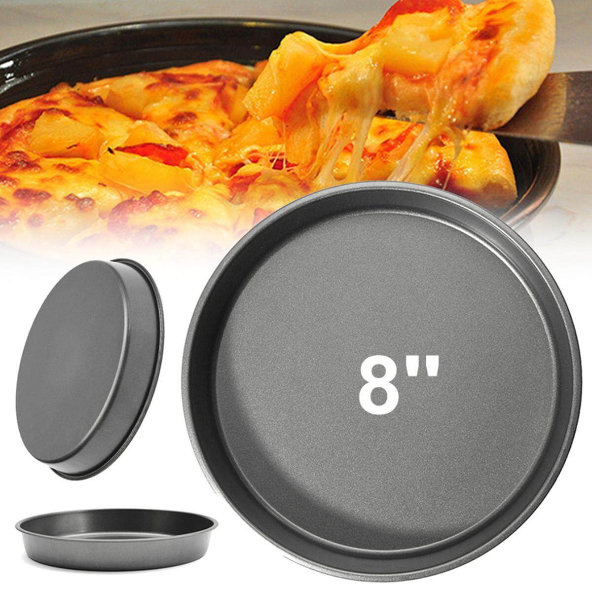 8'' Round Non Stick Deep Dish Pizza Pan Non-stick Pie Tray Baking Home Kitchen