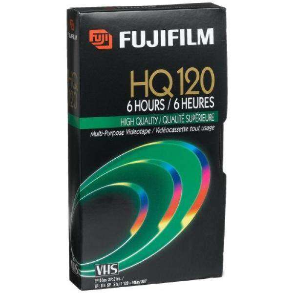 Blank Media Fuji 23021121 HQ T-120 VHS Video Cassette (Discontinued by Manufacturer) - intl