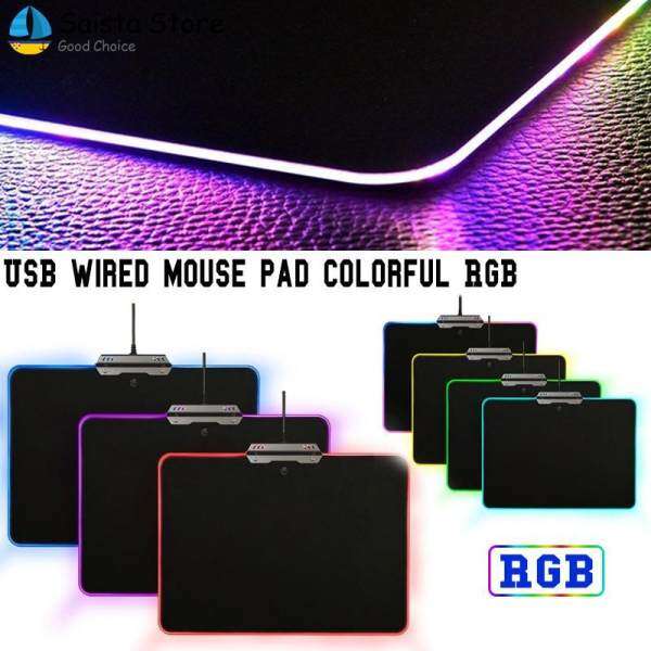 Saista RGB Mouse Pad Mouse Mat RGB Usb2.0 Gaming Home Malaysia