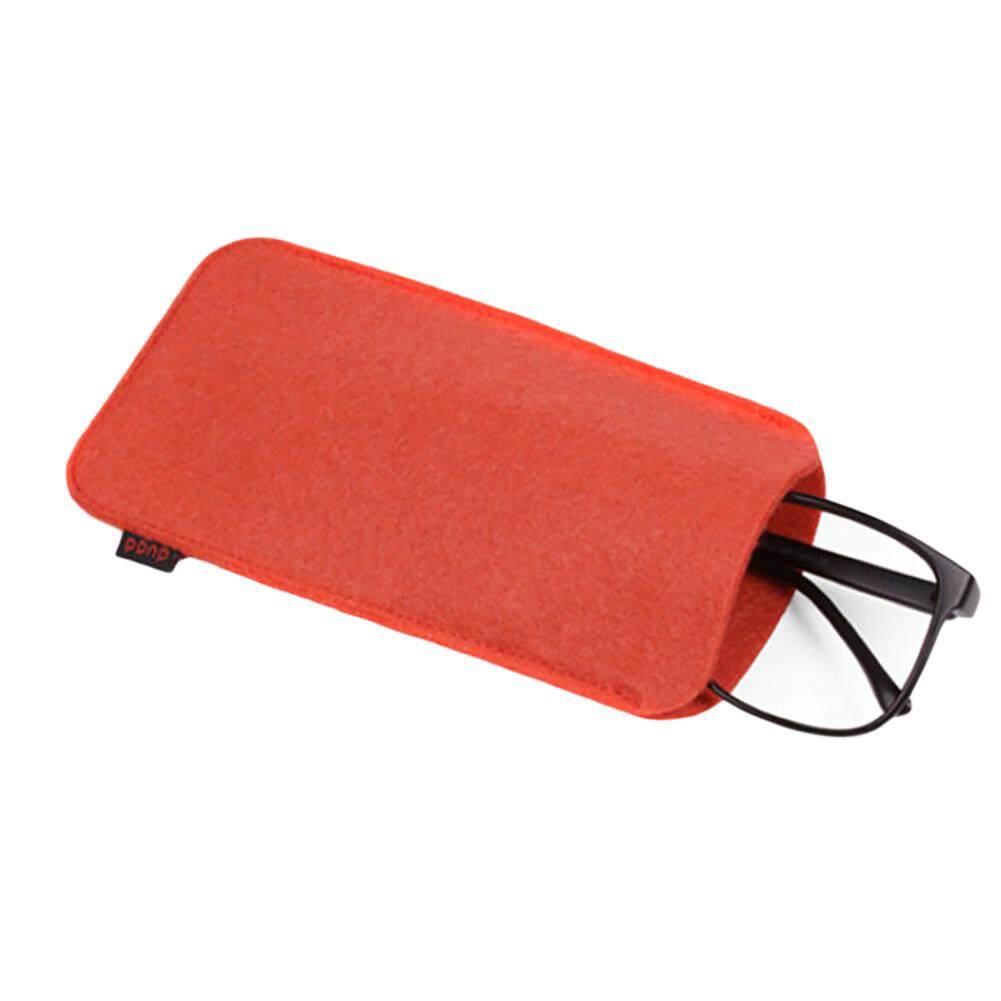 1 PC ซองแว่นตาสารเคมีไฟเบอร์ Felt สั้นนุ่มกระเป๋าแขนแว่นตากันแดดอ่านหนังสือ #0115 1 PC ซองแว่นตาสารเคมีไฟเบอร์ Felt สั้นนุ่มกระเป๋าแขนแว่นตากันแดดอ่านหนังสือ #0115