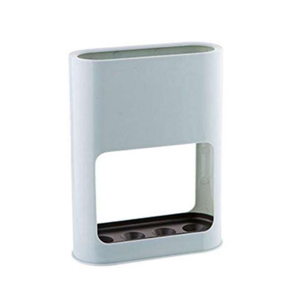 Home Oval Umbrella Stand Rack Umbrella Draining Can Holder 4 pcs Umbrellas Light blue - intl