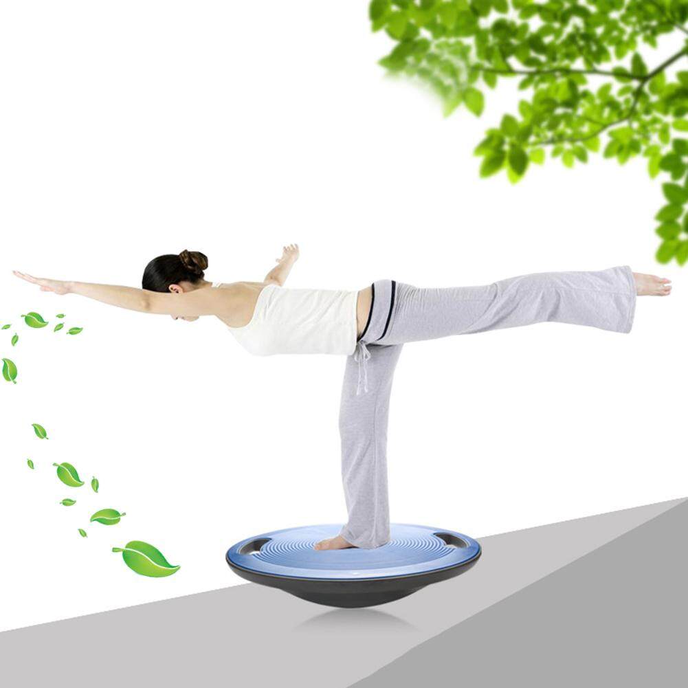 Non-Slip Bottom and Top Balance Board with Side Handles for Yoga Fitness Coordinated Rehabilitation Training Therapy Gyro for Physiotherapy Non-Slip Bottom and Top Balance Board with Side Handles for Yoga Fitness Coordinated Rehabilitation Training Therapy Gyro for Physiotherapy