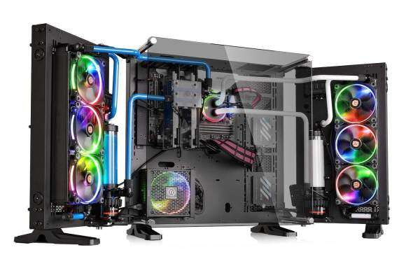 Thermaltake Core P7 Tempered Glass Edition E-ATX Open Frame Panoramic Viewing Gaming PC Computer Case (5mm Tempered Glass) Malaysia