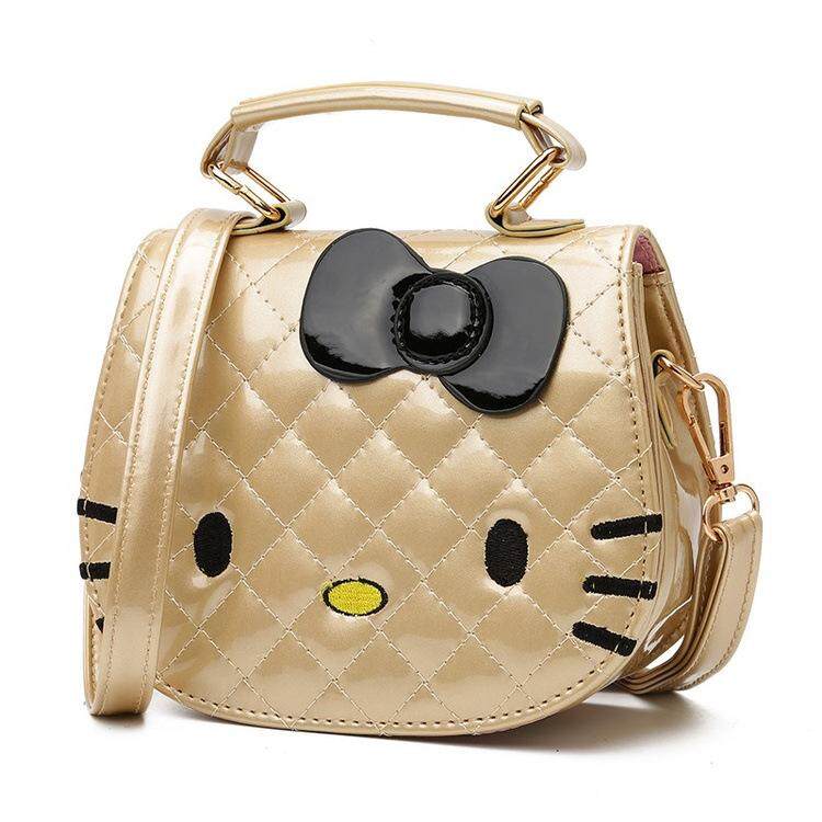 Hello Kitty Sling Bag Princess Female Mini Handbag Shoulder Bag Children Girls Cute Cartoon Tote Bag