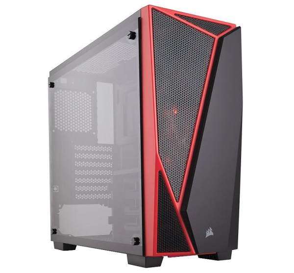 CORSAIR Casing ATX CARBIDE SPEC-04 (CC-9011117-WW) BLACK RED Malaysia