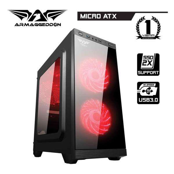 Armaggeddon T1G PRO Excellent Micro ATX Gaming PC Chassis Malaysia