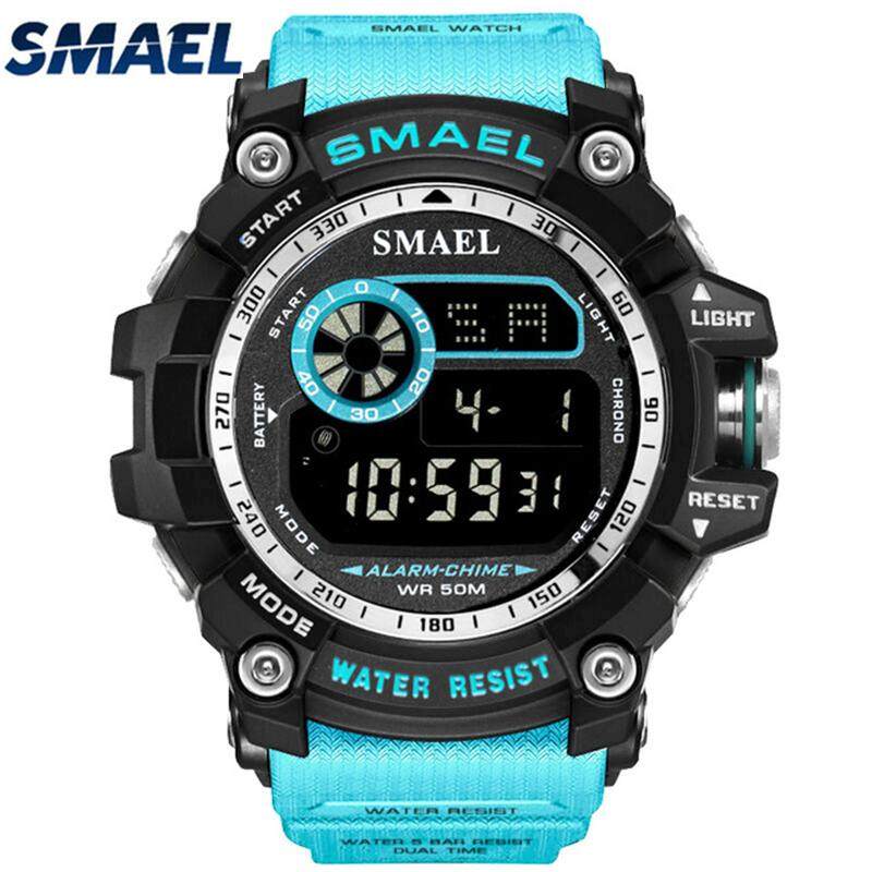 SMAEL Men's Watches Sport Casual LED Digital Watch Top Brand Luxury Waterproof Military Electronic Watch Men Clock