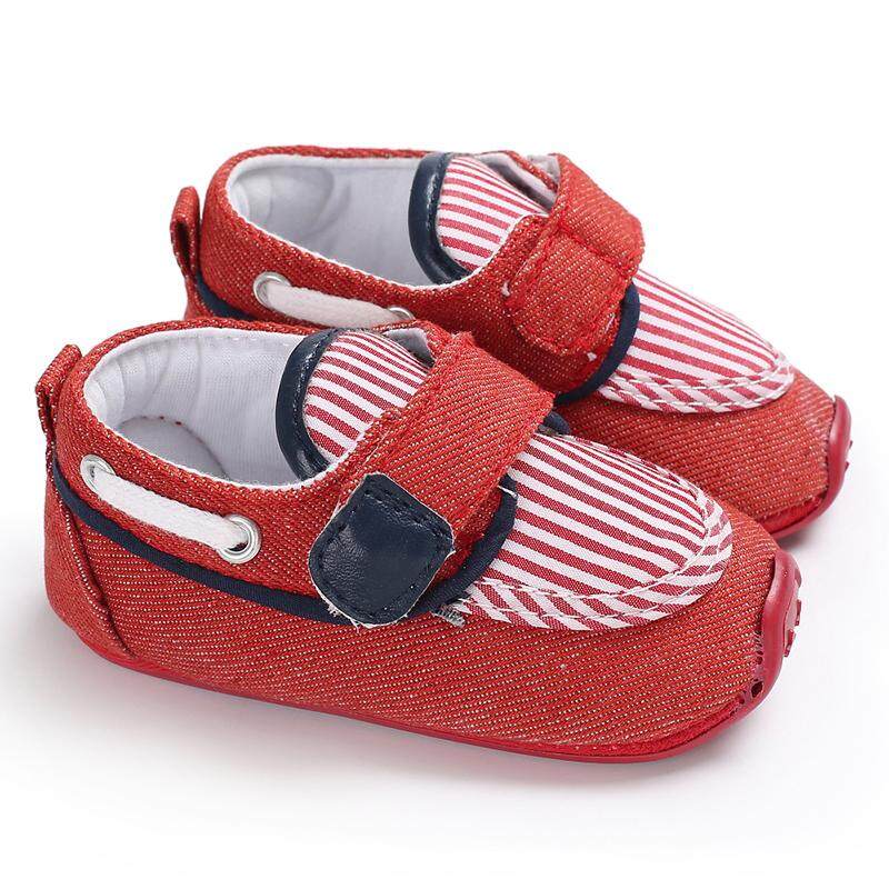 Crazy Store ทารกแรกเกิด - 18 เดือนรองเท้าทารกและเด็กเด็กชายหญิง SLIP - ON Soft Sole Loafers รองเท้าเด็กลำลอง S2595-S2596 - INTL Crazy Store ทารกแรกเกิด - 18 เดือนรองเท้าทารกและเด็กเด็กชายหญิง SLIP - ON Soft Sole Loafers รองเท้าเด็กลำลอง S2595-S2596 - INTL