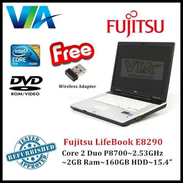 Refurb Fujitsu LifeBook E8290~C2D~2Gb Ram~160Gb HDD~15.4 Malaysia