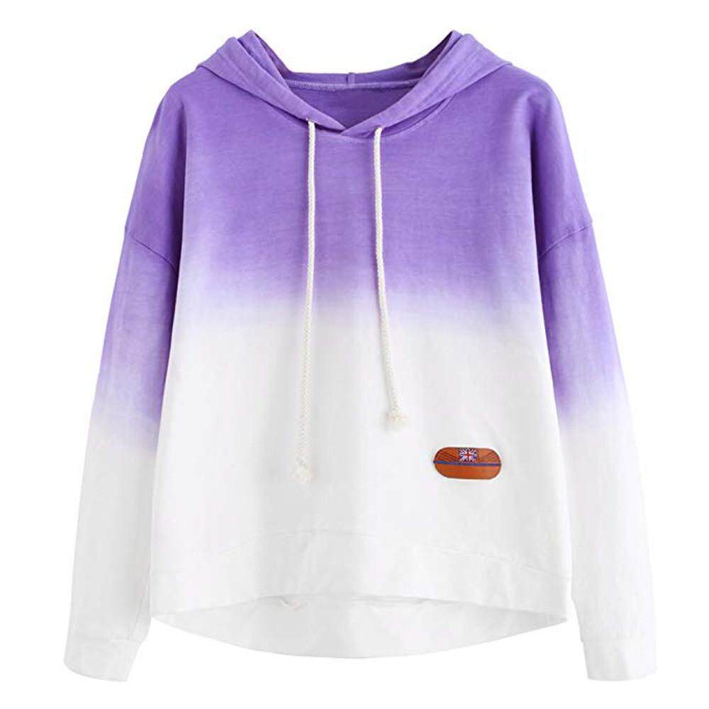 Joomia Women's Hoodie ผ้าปะพิมพ์ลายเสื้อแขนยาวเสื้อกันหนาวเสื้อสตรีแบบสวมทับ Joomia Women's Hoodie ผ้าปะพิมพ์ลายเสื้อแขนยาวเสื้อกันหนาวเสื้อสตรีแบบสวมทับ