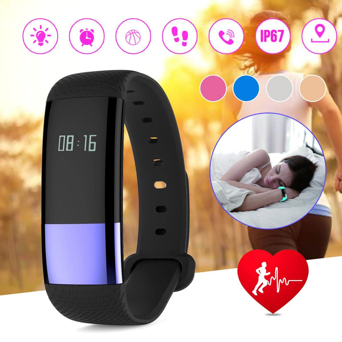 2 ชิ้นกันน้ำบลูทูธนาฬิกาข้อมือแบบสมาร์ทปลอกแขนฟิตเนสติดตามสำหรับ Android - INTL 2 ชิ้นกันน้ำบลูทูธนาฬิกาข้อมือแบบสมาร์ทปลอกแขนฟิตเนสติดตามสำหรับ Android - INTL